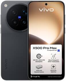 Mobilný telefón vivo X500 Pro Max 5G 12 GB / 256 GB čierny

 obrázok produktu 9 z 11