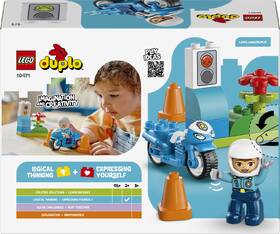 Stavebnica LEGO® DUPLO® 10471 Modrá policajná motorka 

 obrázok produktu 2 z 9
