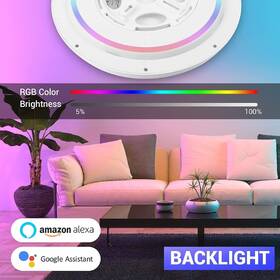 LED stropné svietidlo IMMAX NEO LITE TUDO, 50 W, 40 cm biele

 obrázok produktu 7 z 8