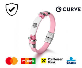 Platobný náramok Carneo Pay Rose Grace ružový

 obrázok produktu 5 z 5