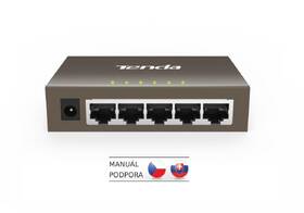 Switch Tenda TEG1005D čierny

 obrázok produktu 3 z 5