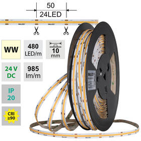 LED pásik McLED súprava 3 m + Prijímač Nano, 480 LED/m, WW, 985 lm/m, vodič 3 m 

 obrázok produktu 1 z 1