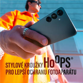Ochranné sklo šošovky fotoaparátu PanzerGlass HoOps na Samsung Galaxy S25+ čierne

 obrázok produktu 7 z 8