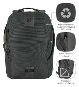 Batoh na notebook Wenger MX Eco Light 16" sivý

 obrázok produktu 7 z 9