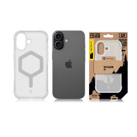 Kryt na mobil Tactical MagForce Hexagon na Apple iPhone 17 biely/priehľadný

 obrázok produktu 5 z 5