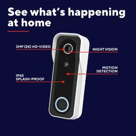 Videozvonček Trust DOORCAM-3000 Smart Wi-Fi biely

 obrázok produktu 14 z 15