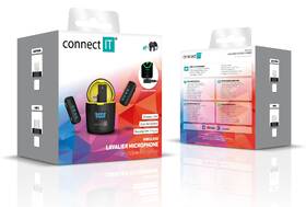 Mikrofón Connect IT ClipMic Pro Lightning  (2 ks + receiver) čierny

 obrázok produktu 4 z 7