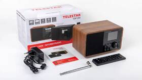 Internetový rádioprijímač s DAB+ Telestar TOP 200 čierny/hnedý

 obrázok produktu 6 z 6