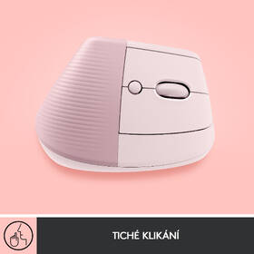 Myš Logitech Lift Vertical Ergonomic ružová

 obrázok produktu 5 z 9