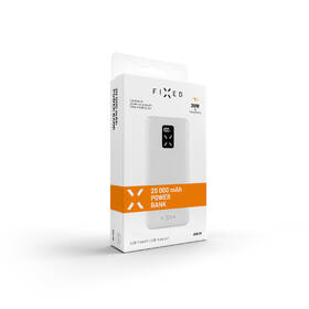 Powerbank FIXED Zen 20 s LCD displejom a výstupom PD 20W, 20 000 mAh biela

 obrázok produktu 5 z 5