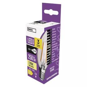 LED žiarovka EMOS Filament, sviečka, 1.8W, E14, teplá biela 

 obrázok produktu 2 z 2
