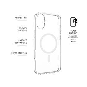 Kryt na mobil FIXED MagPure s podporou Magsafe na Apple iPhone 16 Plus priehľadný

 obrázok produktu 1 z 1