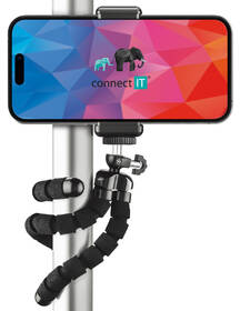 Držiak na mobil Connect IT Mini Tripod set čierny

 obrázok produktu 6 z 7