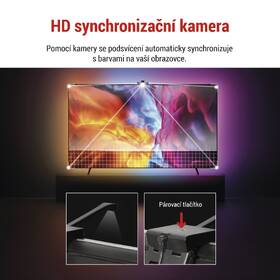LED pásik EMOS GoSmart Ambientní  RGB za TV 65“ (164 cm) ZTV65 

 obrázok produktu 16 z 19