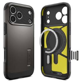 Kryt na mobil Spigen Tough Armor T MagSafe na iPhone 18 Pro Max/17 Pro Max sivý

 obrázok produktu 4 z 15