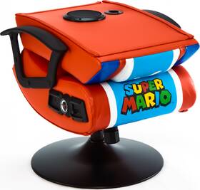 Herná stolička Nintendo Mario - audio (so stojanom) červená/modrá

 obrázok produktu 5 z 8
