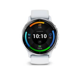 Inteligentné hodinky Garmin Venu 3 - Silver / Whitestone Silicone Band 

 obrázok produktu 2 z 3