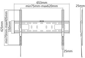 Držiak na TV Mk Floria MKF17DF641 50KG,600X400MM 

 obrázok produktu 1 z 1