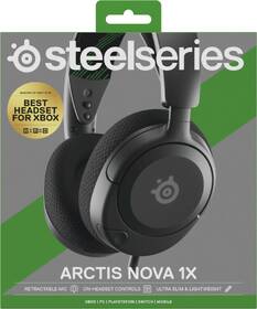 Headset SteelSeries Arctis Nova 1X čierny

 obrázok produktu 13 z 15