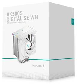 Chladič CPU DeepCool AK500S Digital SE White biely

 obrázok produktu 8 z 8