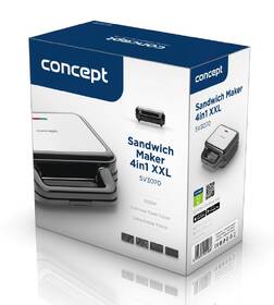 Sendvičovač Concept SV3070 XXL 4v1 

 obrázok produktu 11 z 19
