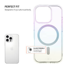 Kryt na mobil FIXED MagRainbow s MagSafe na Apple iPhone 16 Pro priehľadný

 obrázok produktu 1 z 6