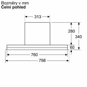 Odsávač pár Bosch DBB85CC60 čierny

 obrázok produktu 12 z 20