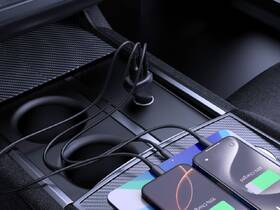 Adaptér do auta Mobile Origin CA25 100W,2x USB-C + USB-A čierny

 obrázok produktu 6 z 14