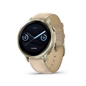 Inteligentné hodinky Garmin Venu 4 - 41 mm + kožený remienok zlaté/béžové

 obrázok produktu 1 z 8