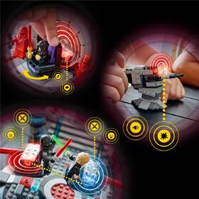 Stavebnica LEGO® Star Wars™ 75427 SMART Play™: Súboj v trónnej sieni a A-Wing™ 

 obrázok produktu 6 z 8