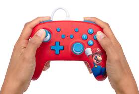 Gamepad PowerA Enhanced Wired pre Nintendo Switch - Woo-hoo! Mario 

 obrázok produktu 10 z 11