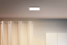 LED stropné svietidlo WiZ Panel Ceiling 12W SQ biele

 obrázok produktu 3 z 5