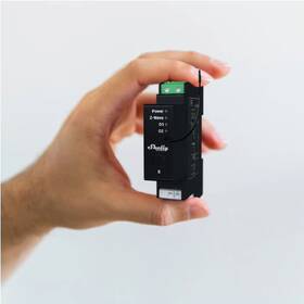 Modul Shelly Wave Pro Shutter, žalúziový modul, 2x 16A, meranie spotreby, Z-Wave čierny

 obrázok produktu 2 z 2