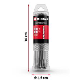 Sada vrtákov Einhell SDS PLUS Set 6-14/ 160mm, 49265510 

 obrázok produktu 1 z 4