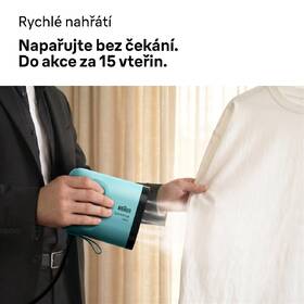 Ručný naparovač odevov Braun GS1051GR zelený

 obrázok produktu 8 z 11