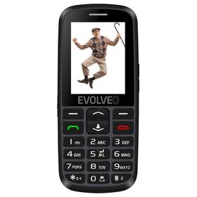 Mobilný telefón Evolveo EasyPhone EG - seniorský čierny

 obrázok produktu 1 z 5