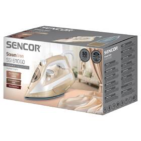 Žehlička Sencor SSI 6110GD biela/zlatá

 obrázok produktu 12 z 12