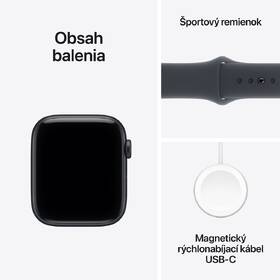 Inteligentné hodinky Apple GPS 44mm temne atramentový hliník - temne atramentový športový remienok - M/L 

 obrázok produktu 7 z 7