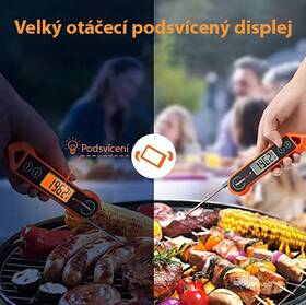 Teplomer do mäsa ThermoPro TP-19H oranžový

 obrázok produktu 3 z 6