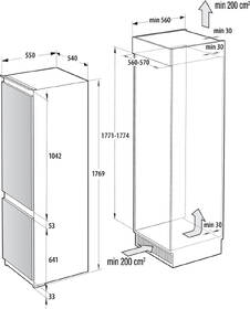 Chladnička s mrazničkou Gorenje RKI517D61 biela

 obrázok produktu 7 z 8