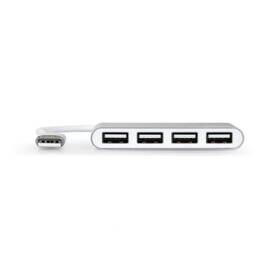 USB Hub PORT CONNECT USB-A, 4x USB 2.0 sivý

 obrázok produktu 1 z 3