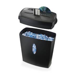 Skartovač Hama Safe X100CD, krížový rez, 10 listov, P4 čierny

 obrázok produktu 1 z 4