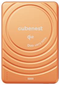 Powerbank Cubenest SlimDual MagSafe Qi2 5000 mAh oranžová

 obrázok produktu 1 z 4