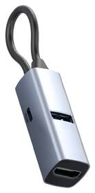 USB Hub Mobile Origin 3in1 CompactHub HB1 sivý

 obrázok produktu 1 z 10
