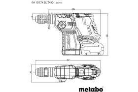 Kladivo kombinované Metabo KH 18 LTX BL 24 Q (bez batérie) 601714840 

 obrázok produktu 1 z 3