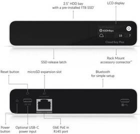 Prístupový bod (AP) Ubiquiti UniFi CloudKey+ čierny/strieborný

 obrázok produktu 4 z 4