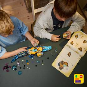 Stavebnica LEGO® DREAMZzz™ 71512 Krokodília ponorka 

 obrázok produktu 6 z 8