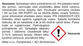 Ošetrujúci prostriedok pre umývačky Miele 160 g 

 obrázok produktu 4 z 4