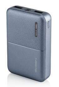Powerbank GoGEN 10000 mAh, PB100007, metalická modrý

 obrázok produktu 1 z 6