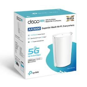 Kompletný Wi-Fi systém TP-Link Deco X50-5G biely

 obrázok produktu 10 z 10